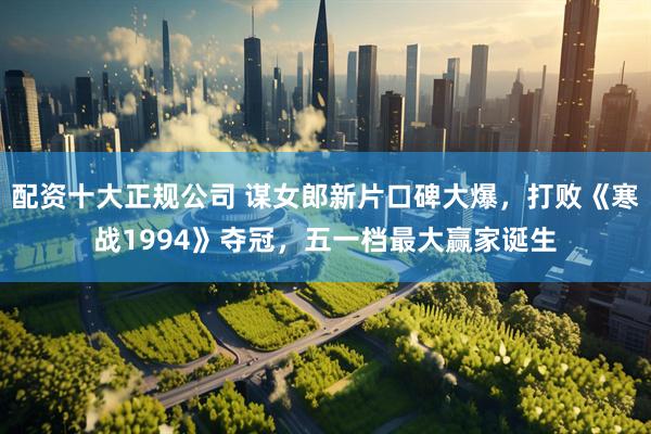 配资十大正规公司 谋女郎新片口碑大爆，打败《寒战1994》夺冠，五一档最大赢家诞生
